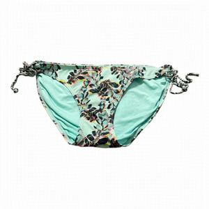LA Vie En Rose Aqua Braided String Bikini Bottoms Size M
